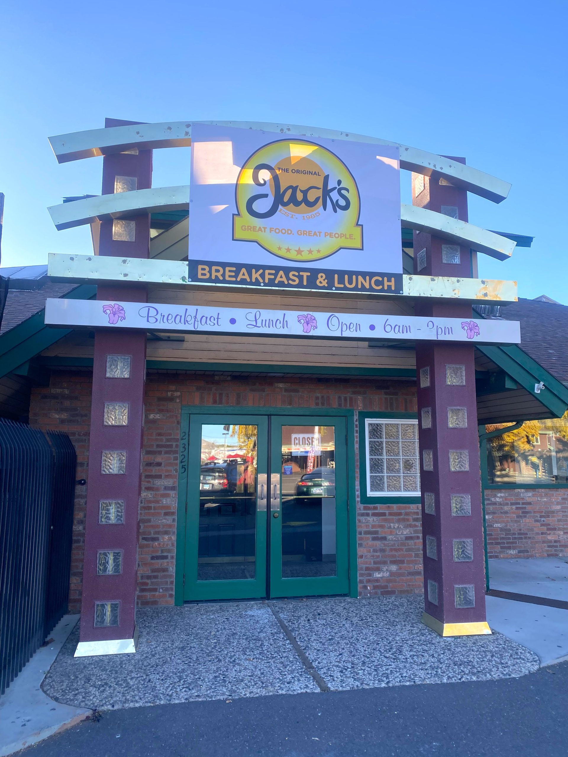 Jack's cafe New location